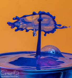 Water Drops Colliding - Multi colour 23